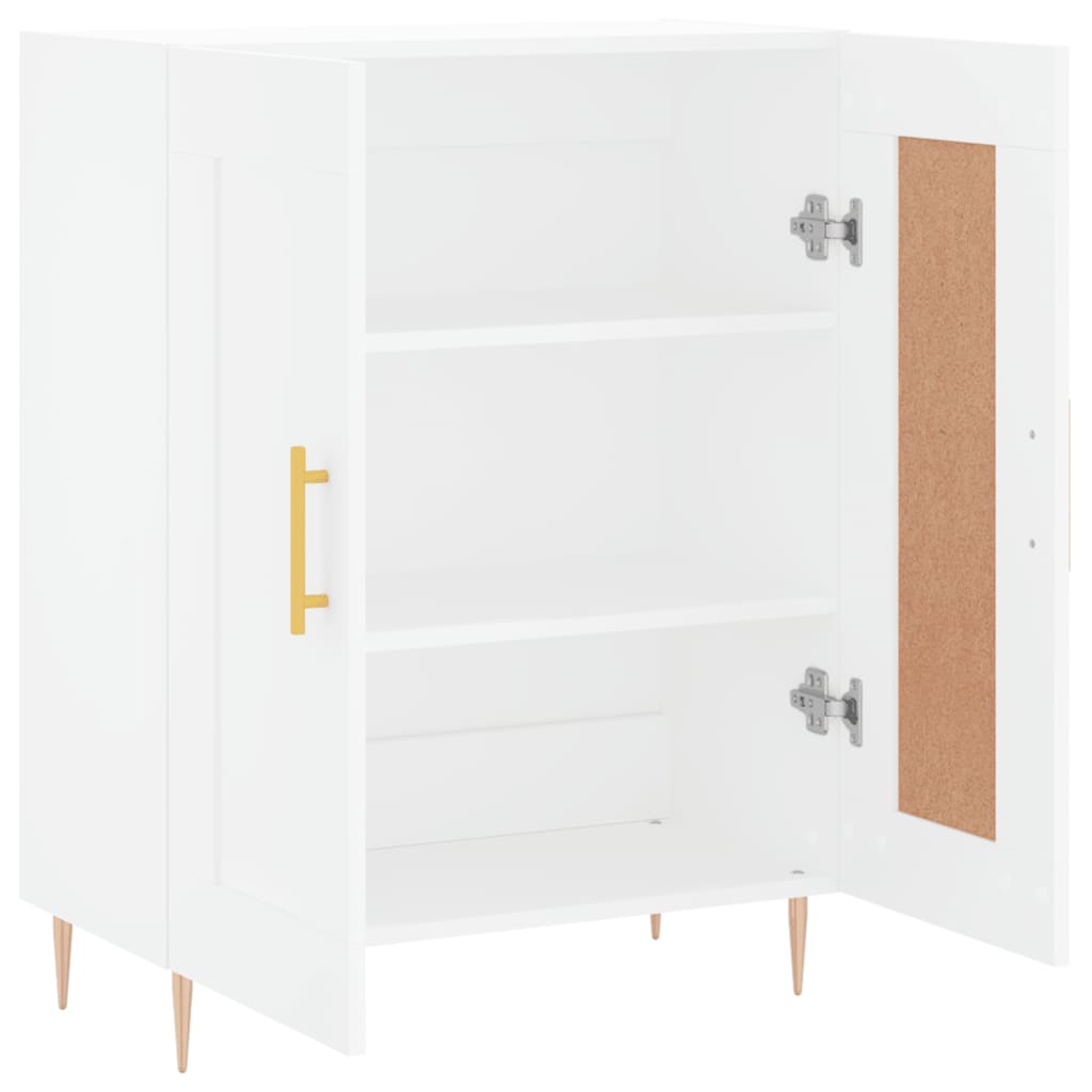 Buffet blanc 69,5x34x90 cm bois d'ingénierie - XIOS