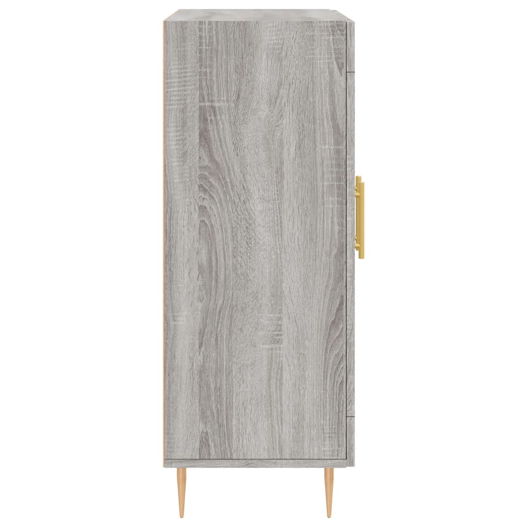Buffet sonoma gris 69,5x34x90 cm bois d'ingénierie - XIOS