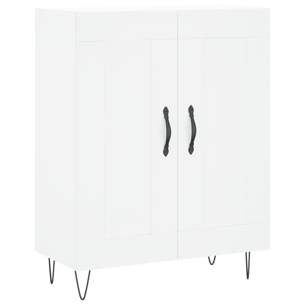 Buffet blanc 69,5x34x90 cm bois d'ingénierie - XIOS