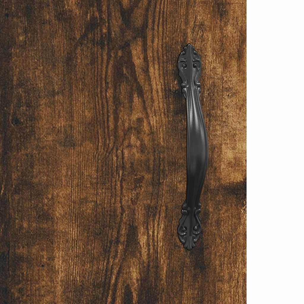 Buffet chêne fumé 69,5x34x90 cm bois d'ingénierie - XIOS