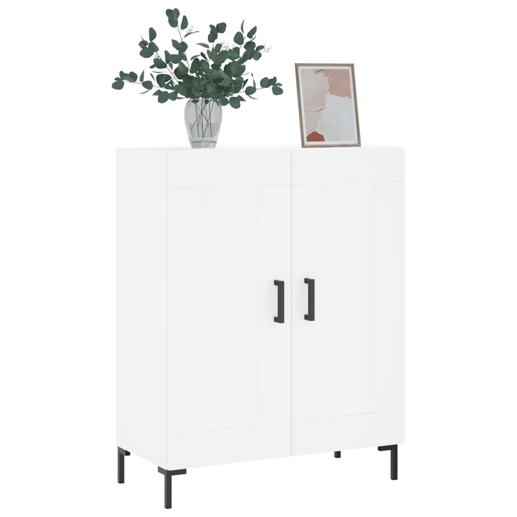 Buffet blanc 69,5x34x90 cm bois d'ingénierie - XIOS