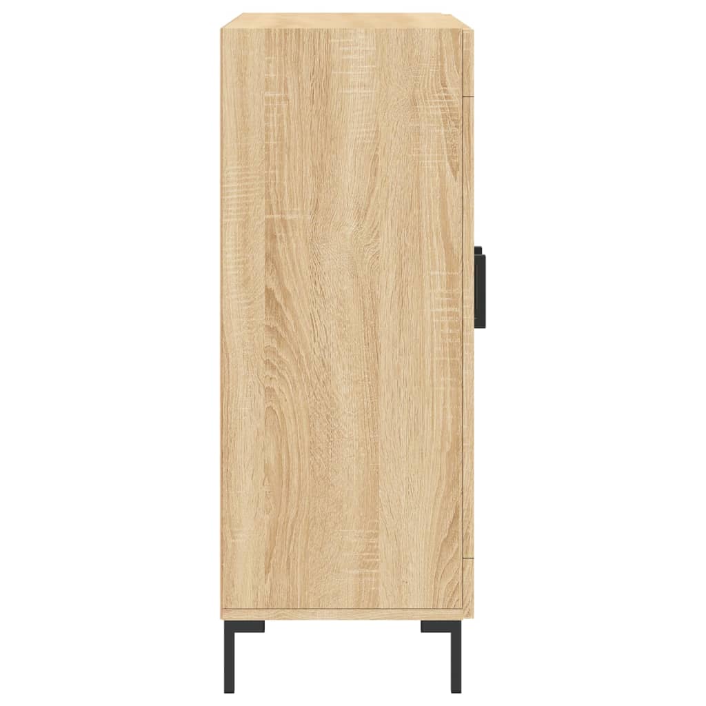 Buffet chêne sonoma 69,5x34x90 cm bois d'ingénierie - XIOS