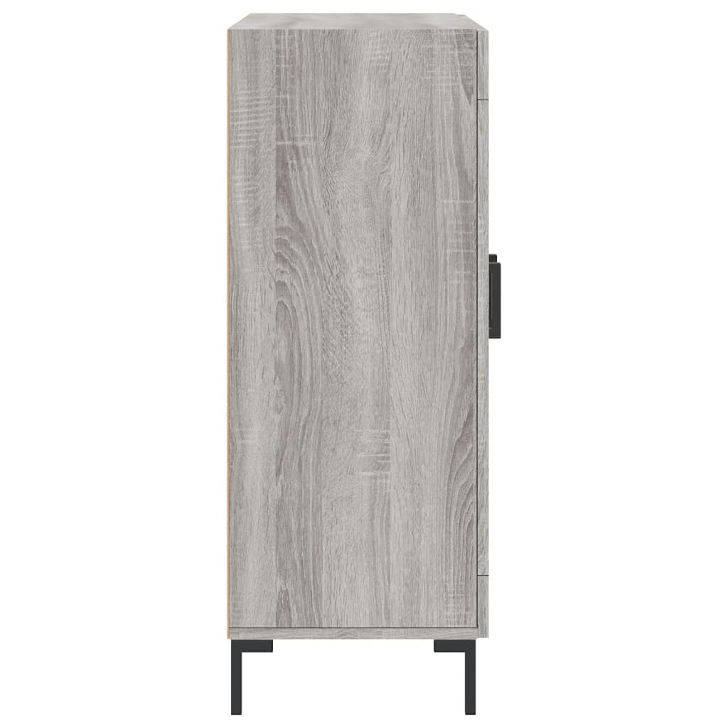 Buffet sonoma gris 69,5x34x90 cm bois d'ingénierie - XIOS