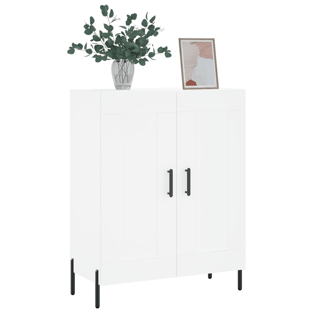 Buffet blanc 69,5x34x90 cm bois d'ingénierie - XIOS