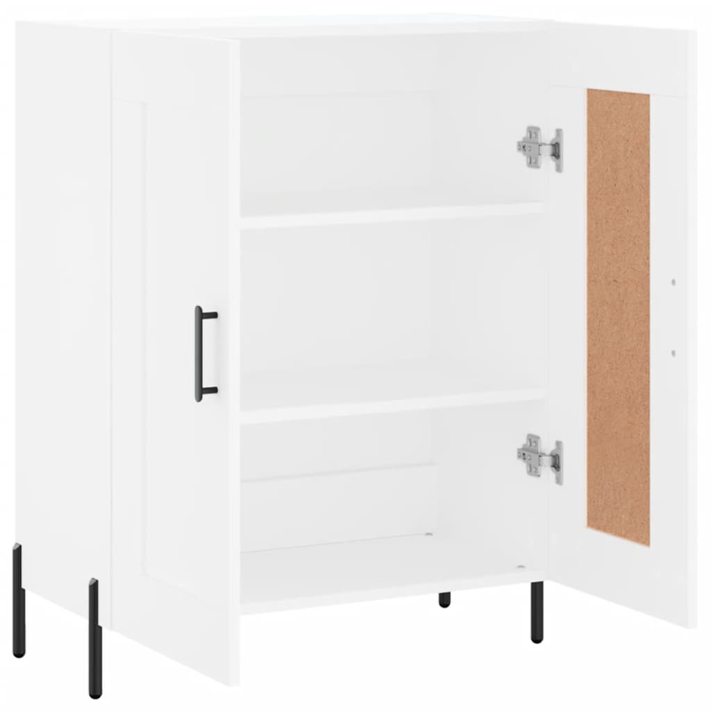Buffet blanc 69,5x34x90 cm bois d'ingénierie - XIOS