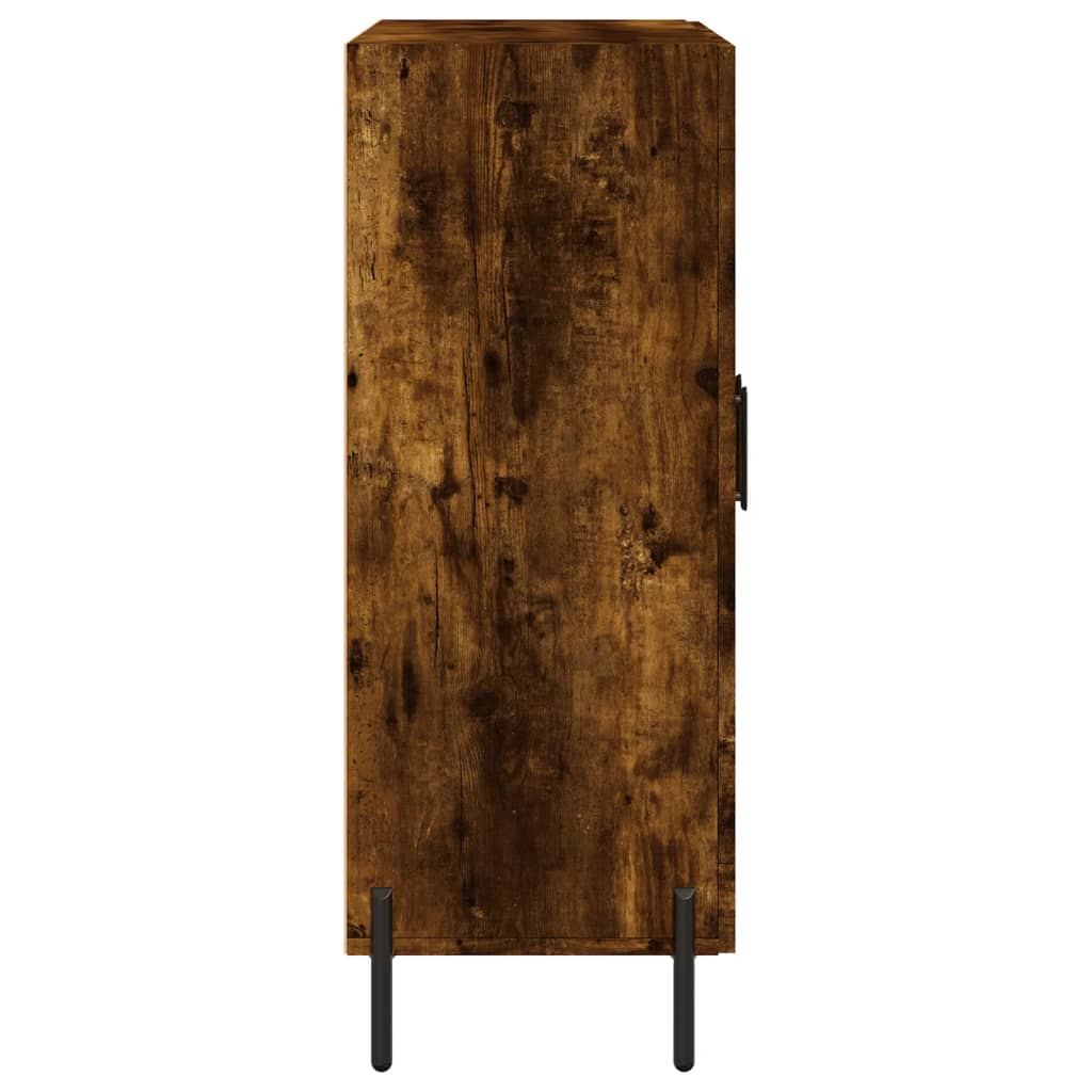 Buffet chêne fumé 69,5x34x90 cm bois d'ingénierie - XIOS