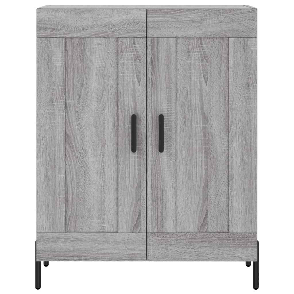 Buffet sonoma gris 69,5x34x90 cm bois d'ingénierie - XIOS