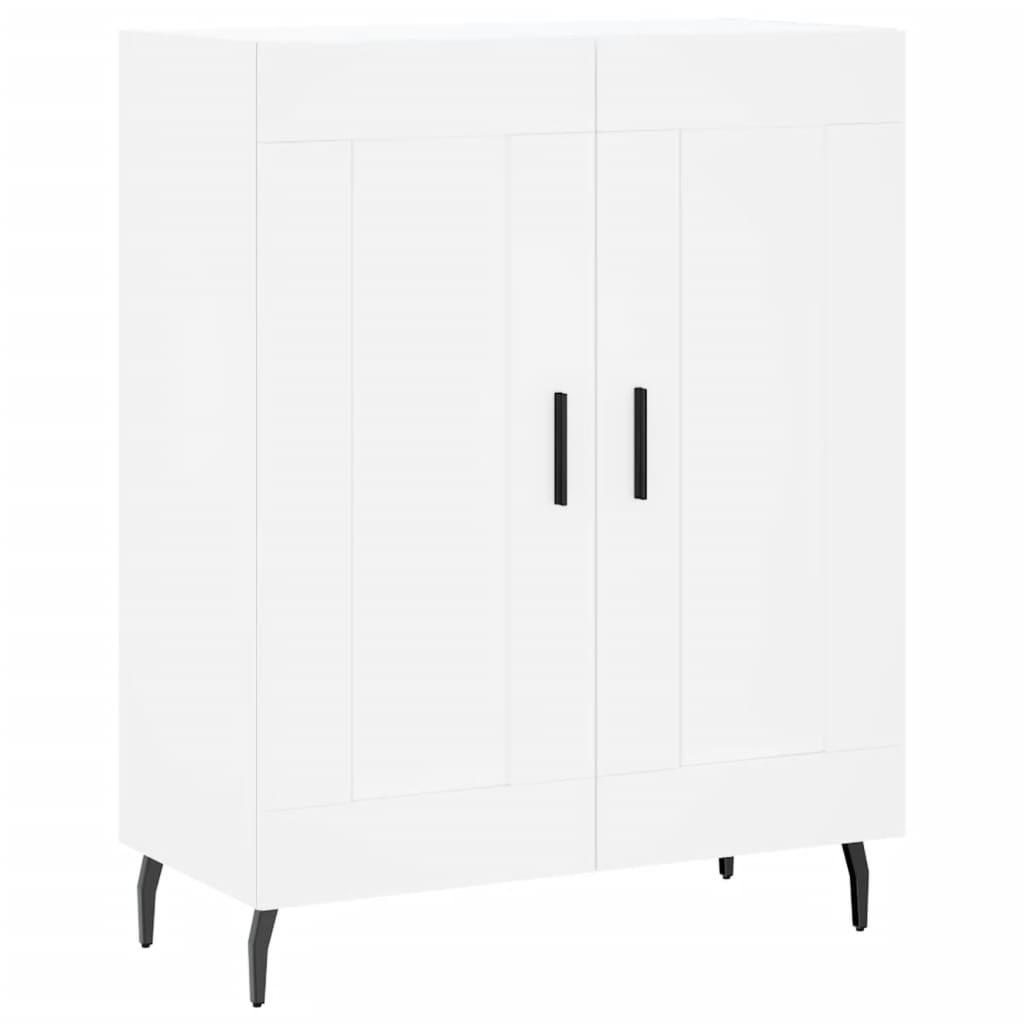 Buffet blanc 69,5x34x90 cm bois d'ingénierie - XIOS