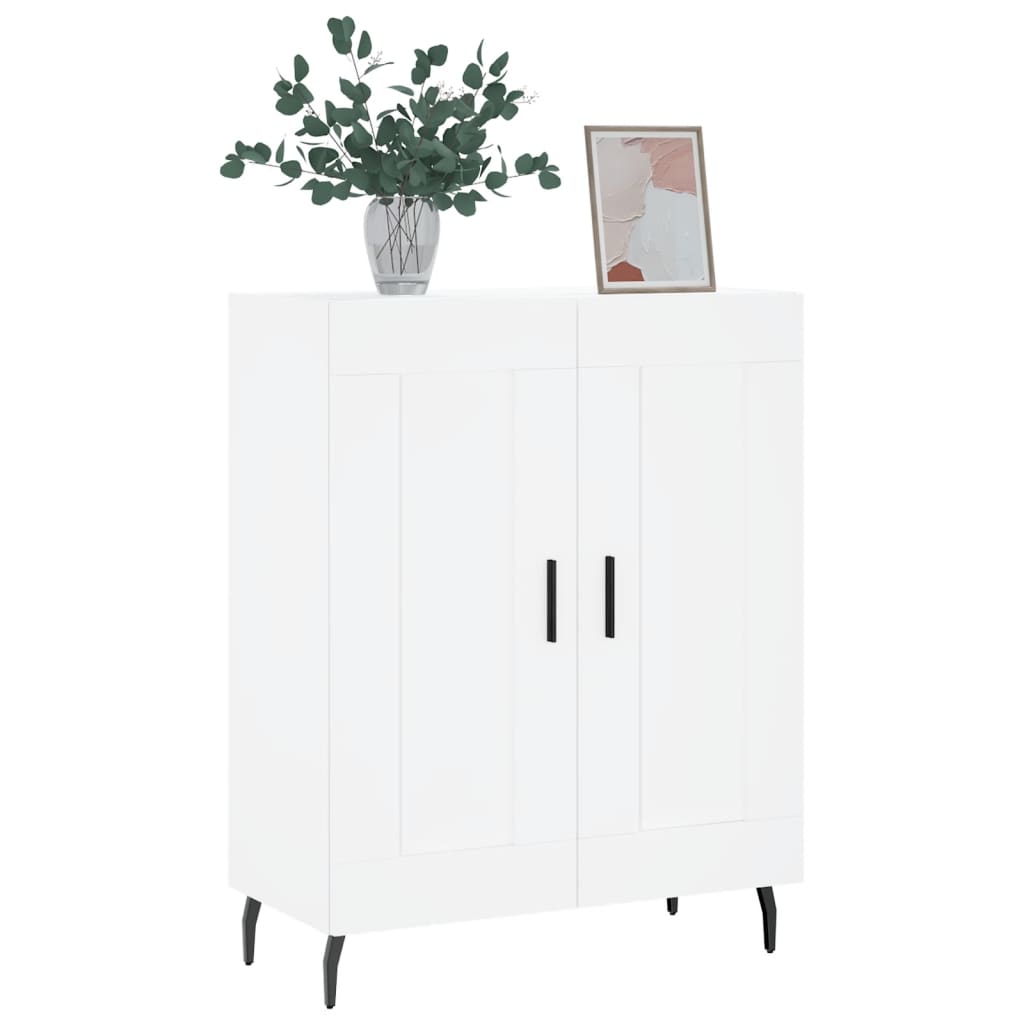 Buffet blanc 69,5x34x90 cm bois d'ingénierie - XIOS