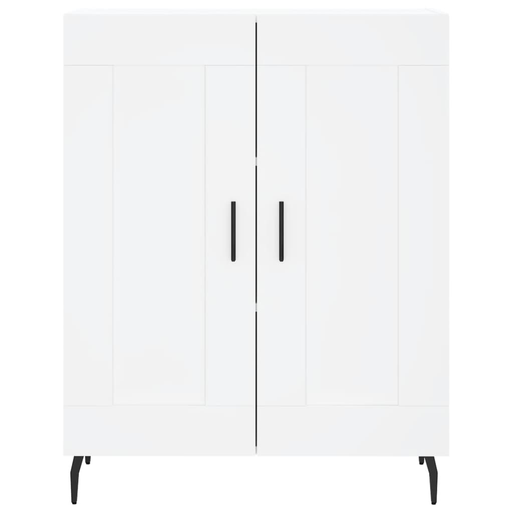 Buffet blanc 69,5x34x90 cm bois d'ingénierie - XIOS