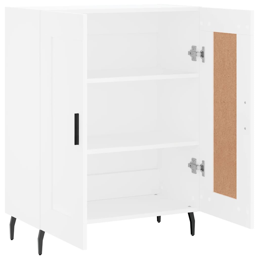 Buffet blanc 69,5x34x90 cm bois d'ingénierie - XIOS