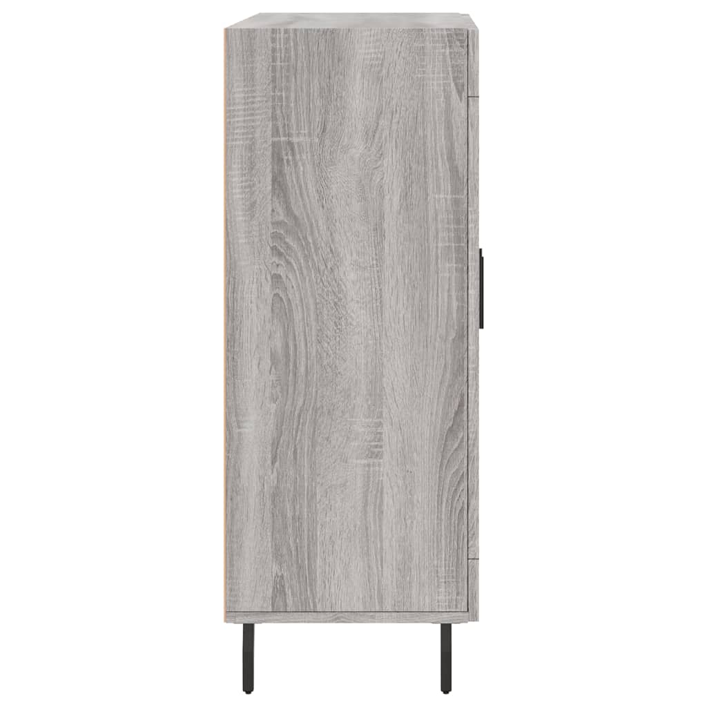 Buffet sonoma gris 69,5x34x90 cm bois d'ingénierie - XIOS