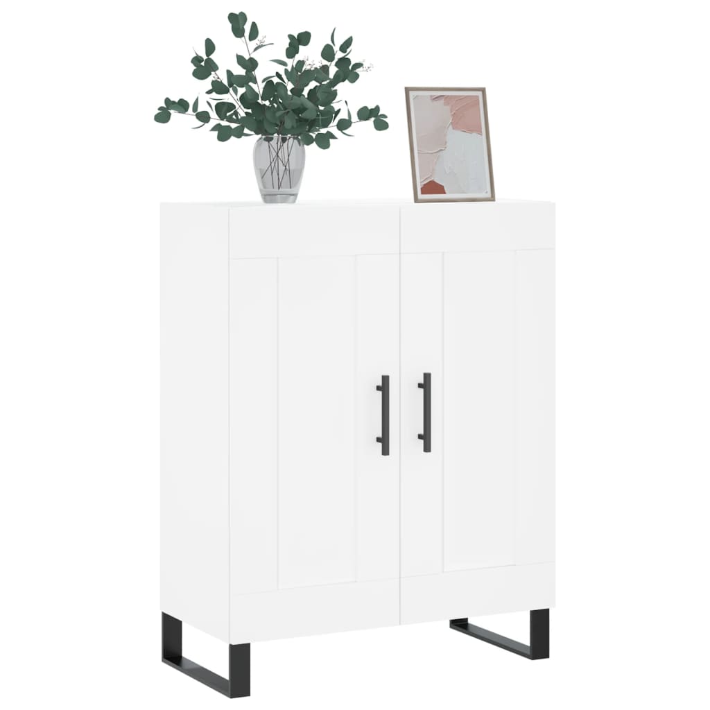 Buffet blanc 69,5x34x90 cm bois d'ingénierie - XIOS