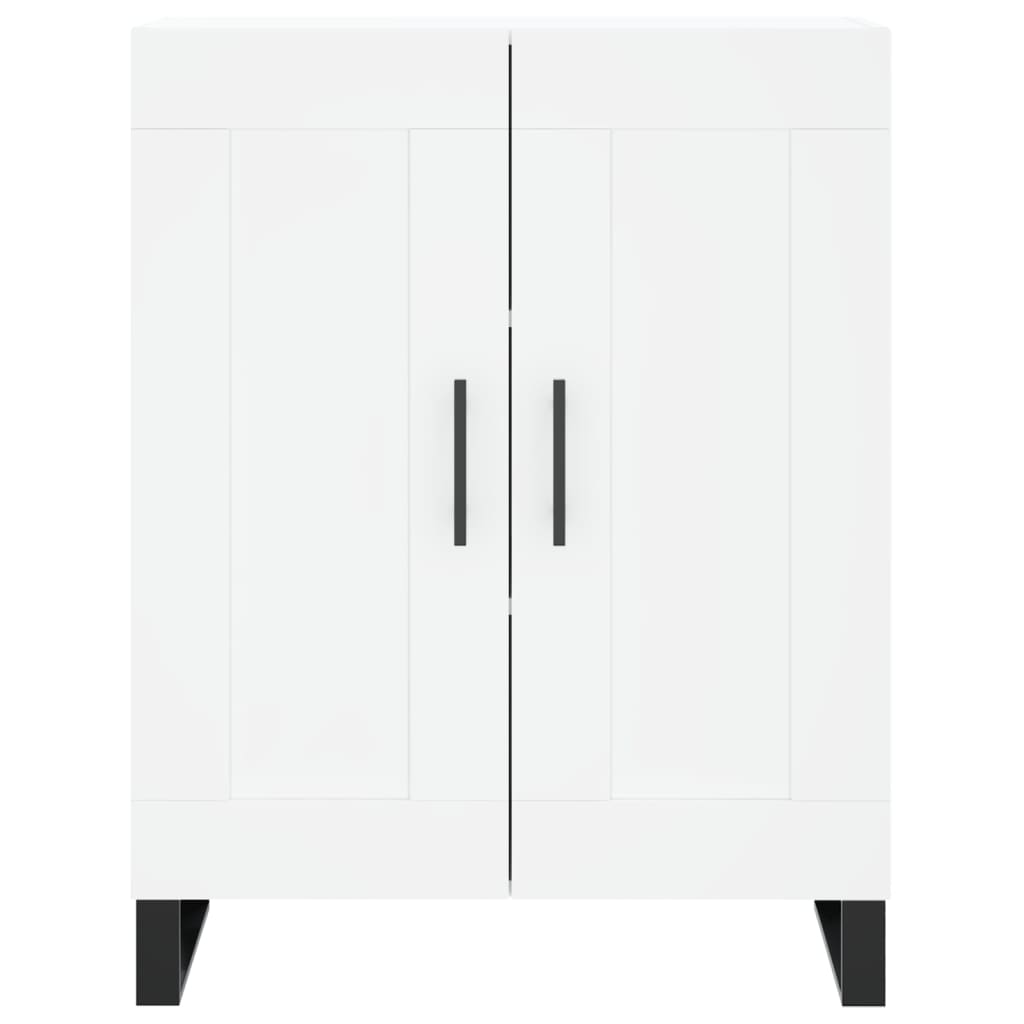Buffet blanc 69,5x34x90 cm bois d'ingénierie - XIOS