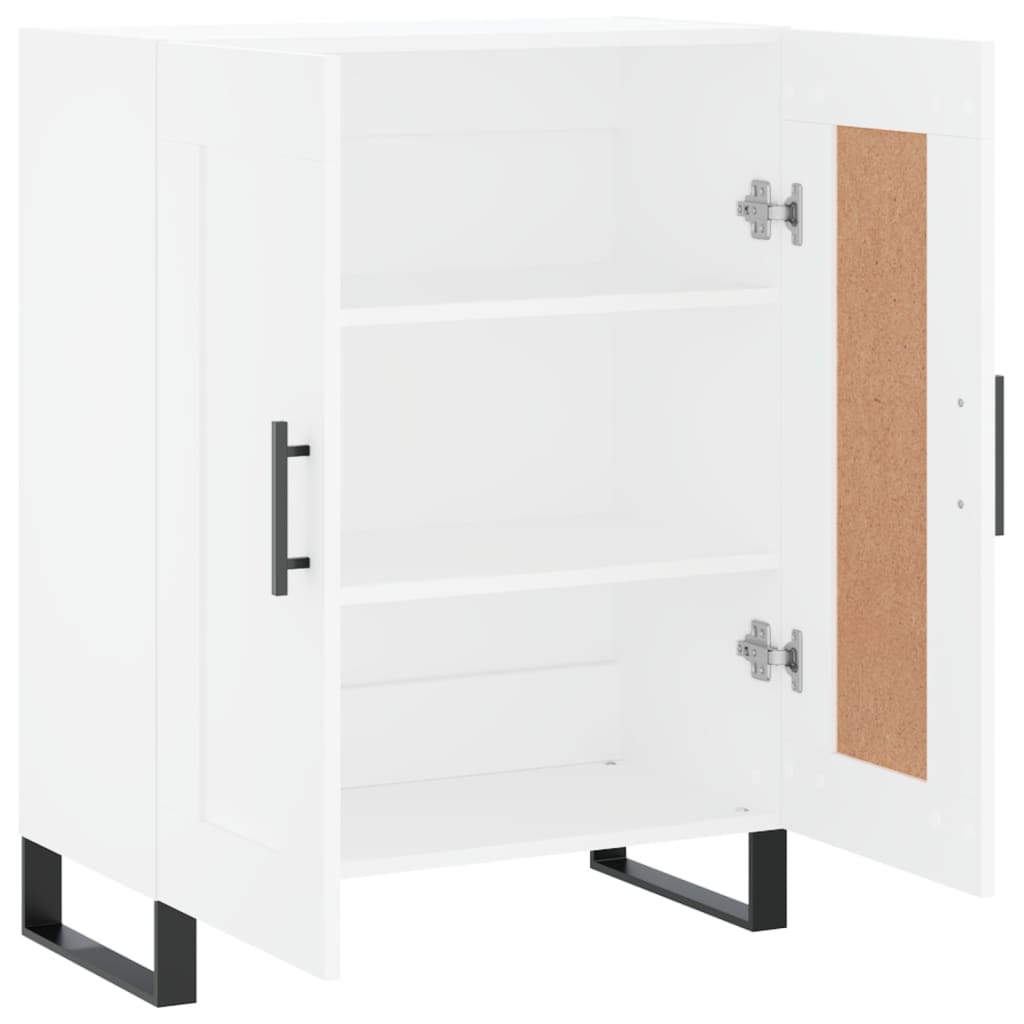 Buffet blanc 69,5x34x90 cm bois d'ingénierie - XIOS