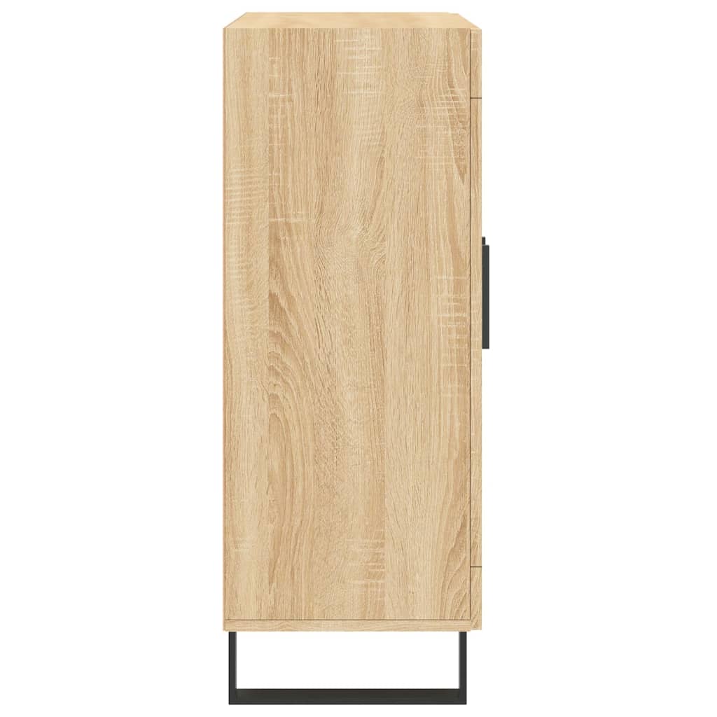 Buffet chêne sonoma 69,5x34x90 cm bois d'ingénierie - XIOS