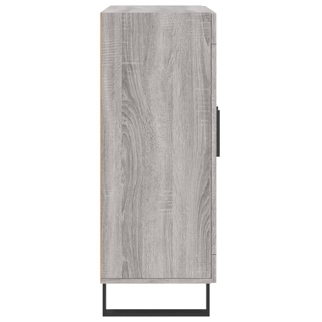 Buffet sonoma gris 69,5x34x90 cm bois d'ingénierie - XIOS