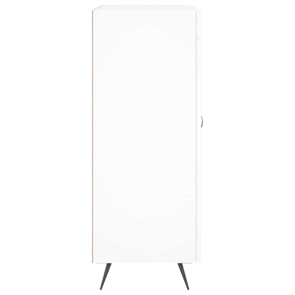 Buffet blanc 69,5x34x90 cm bois d'ingénierie - XIOS