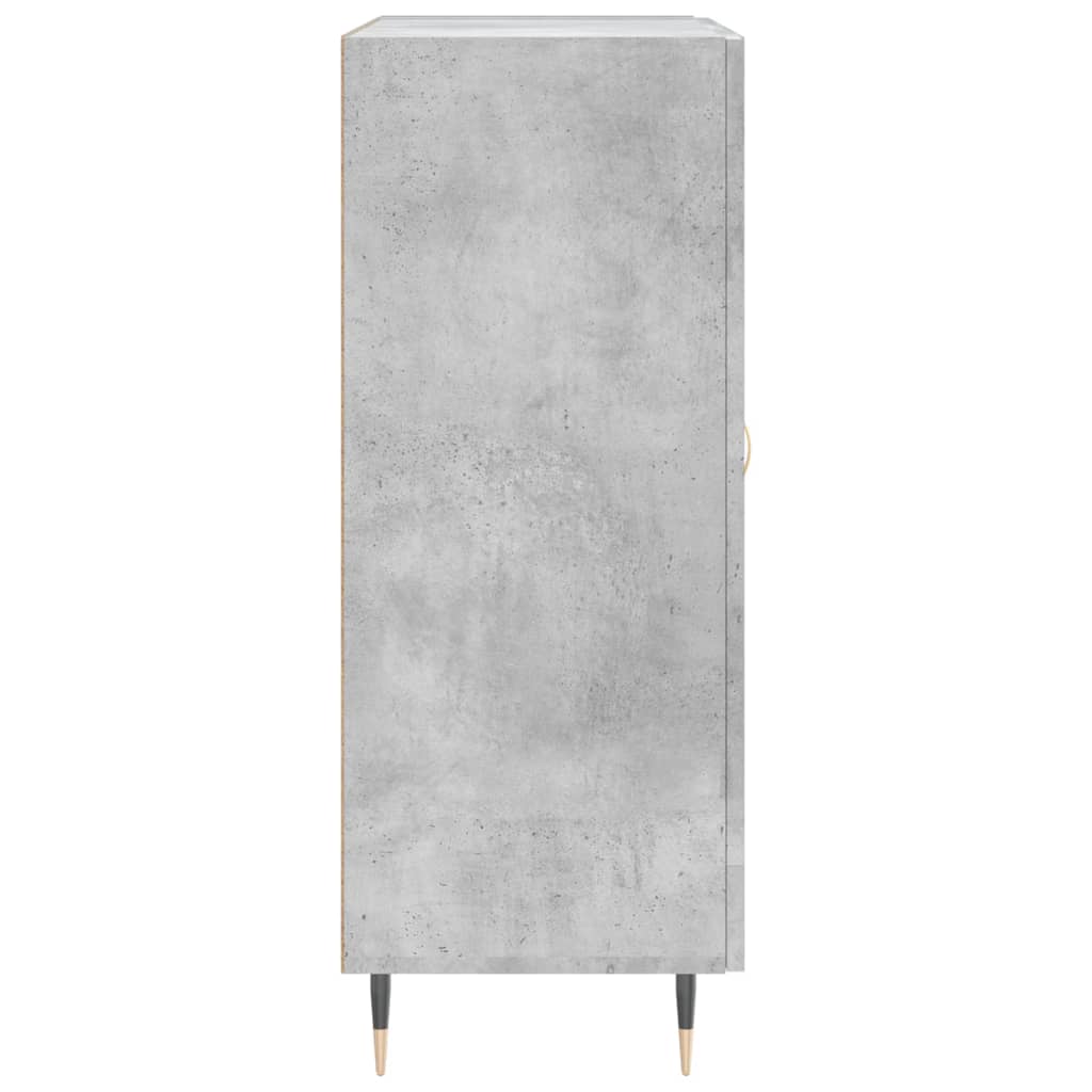 Buffet gris béton 69,5x34x90 cm bois d'ingénierie - XIOS
