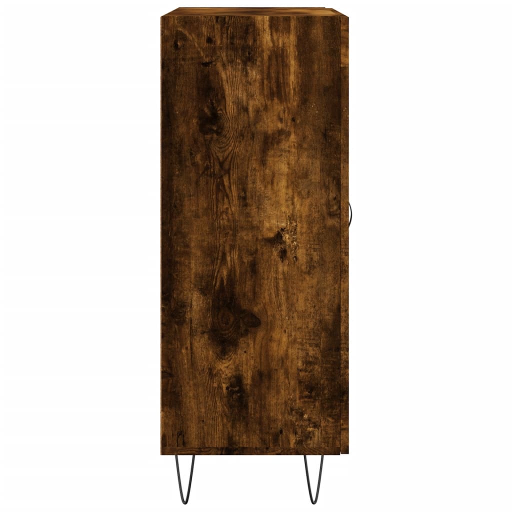 Buffet chêne fumé 69,5x34x90 cm bois d'ingénierie - XIOS
