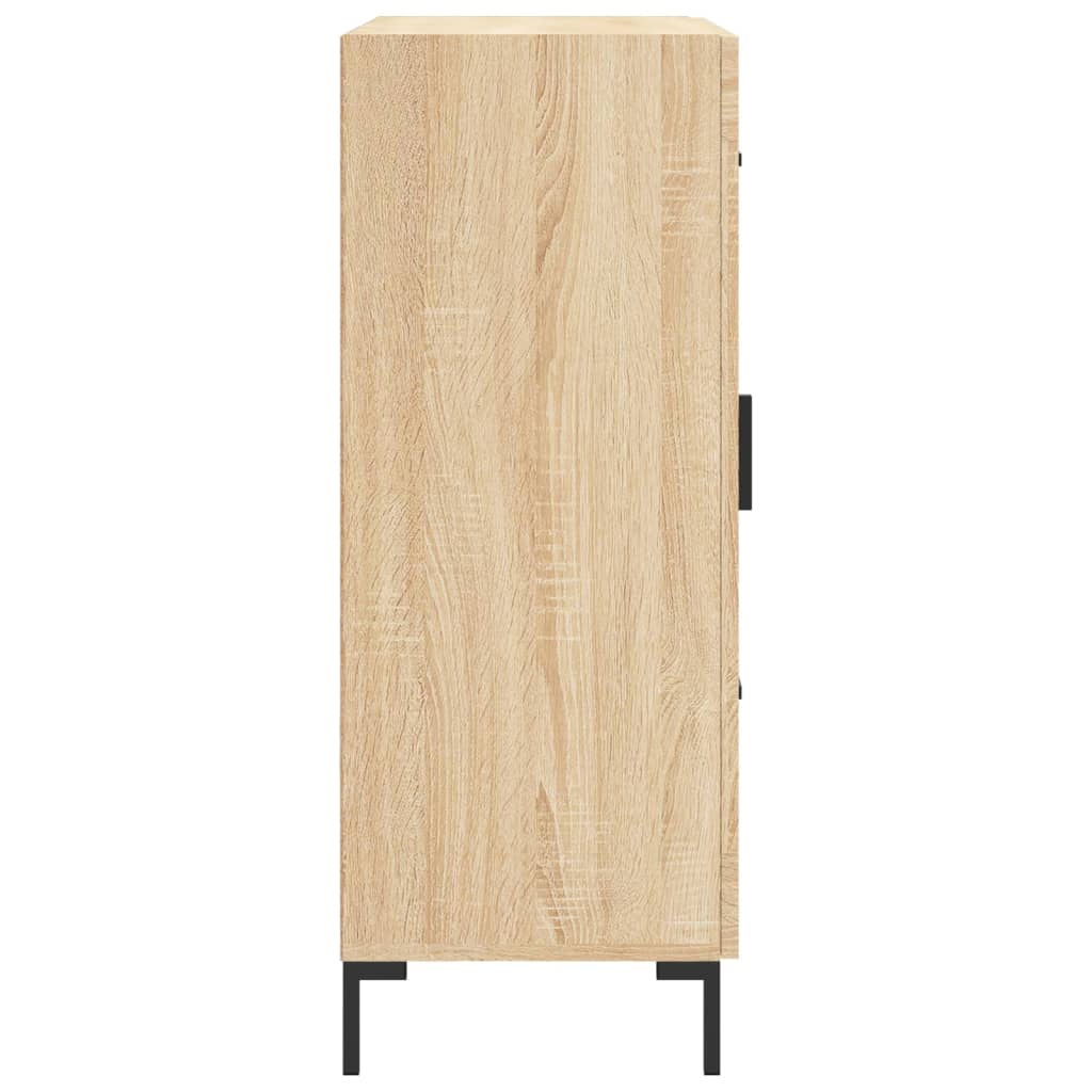 Buffet chêne sonoma 69,5x34x90 cm bois d'ingénierie - XIOS