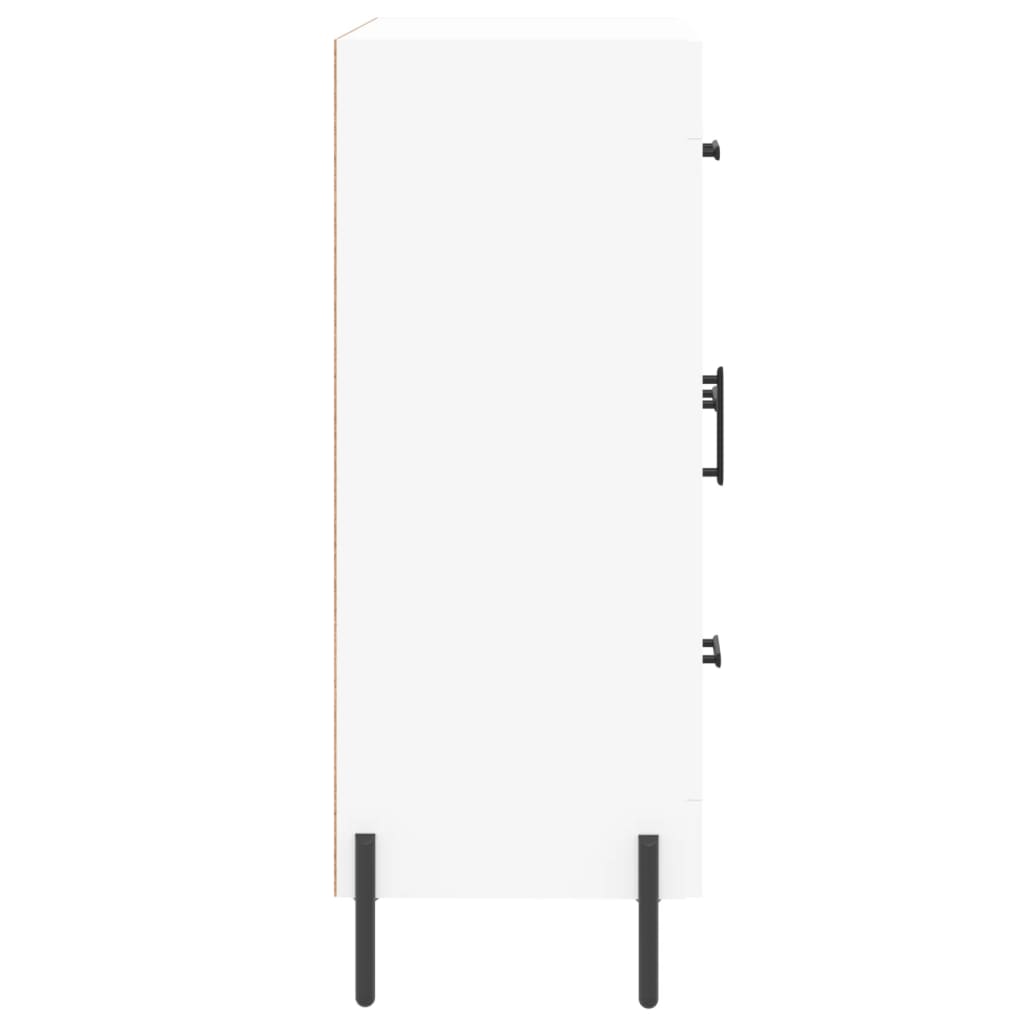 Buffet blanc 69,5x34x90 cm bois d'ingénierie - XIOS