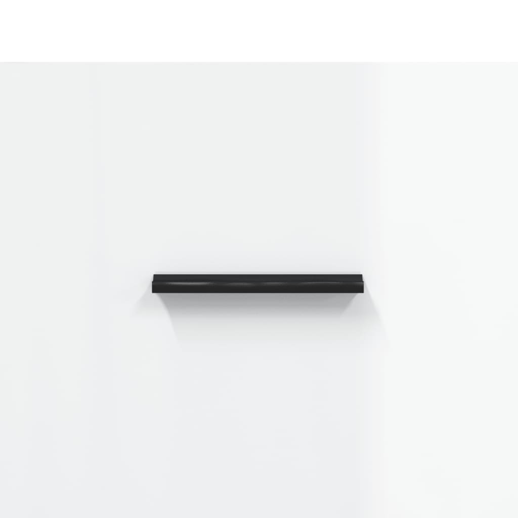 Buffet Blanc brillant 69,5x34x90 cm Bois d'ingénierie - XIOS