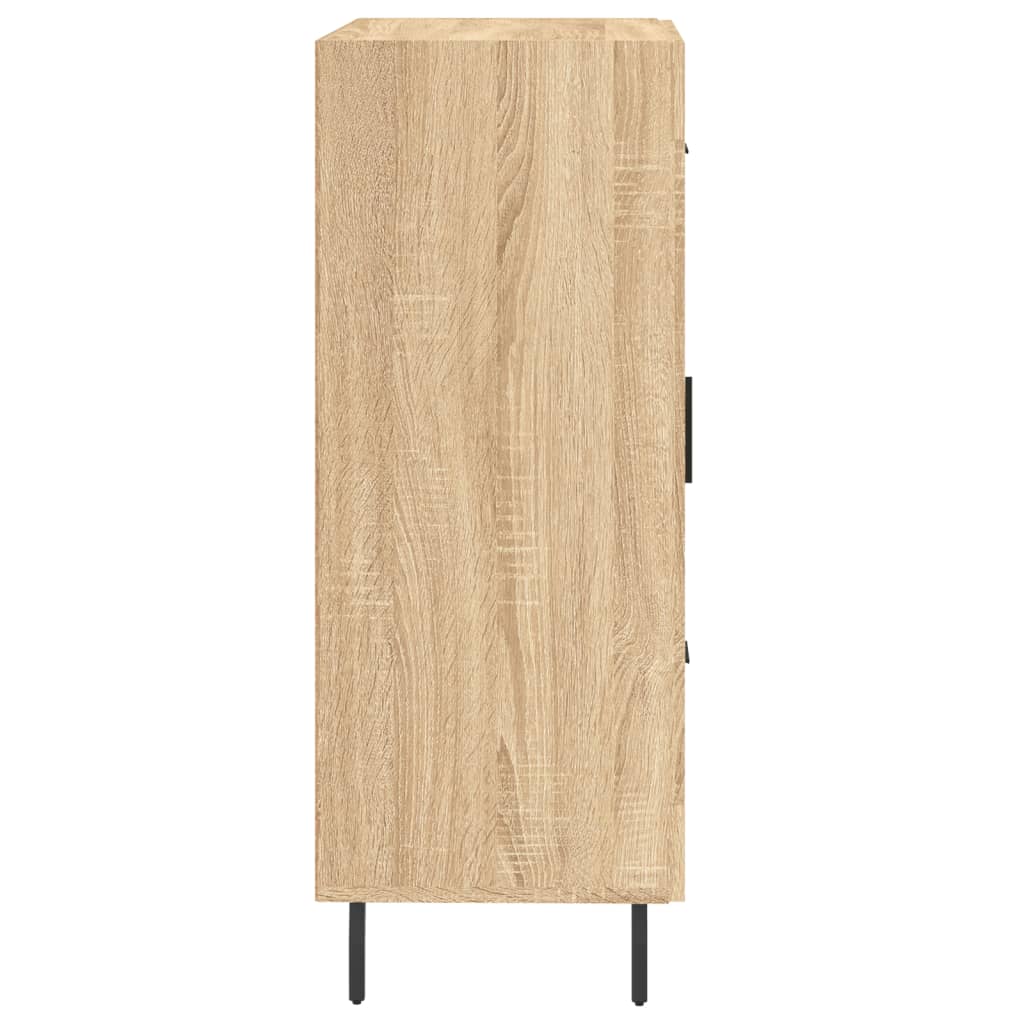 Buffet chêne sonoma 69,5x34x90 cm bois d'ingénierie - XIOS
