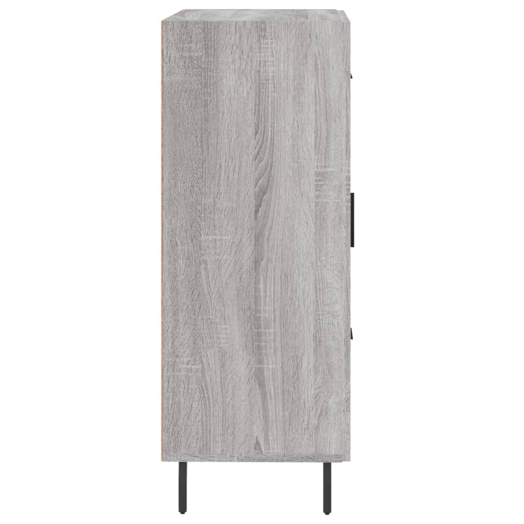 Buffet sonoma gris 69,5x34x90 cm bois d'ingénierie - XIOS