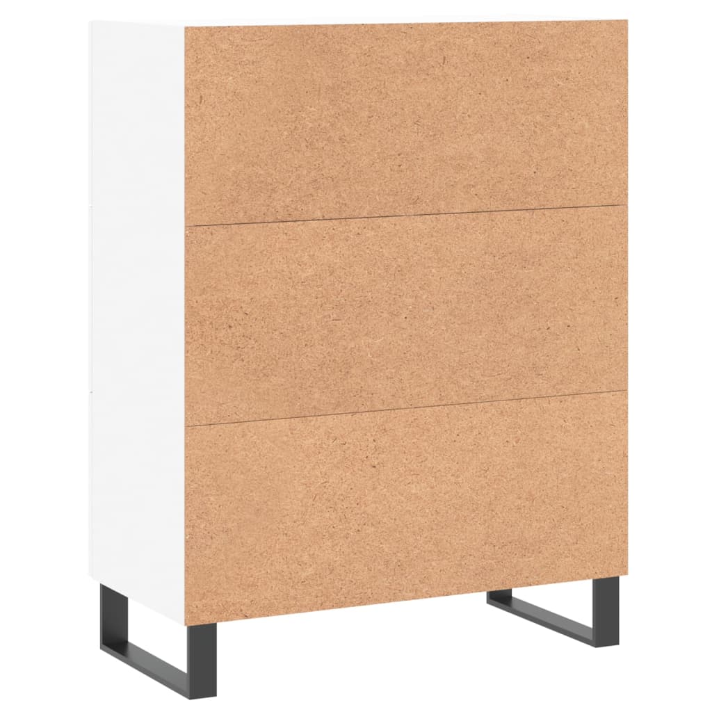 Buffet blanc 69,5x34x90 cm bois d'ingénierie - XIOS