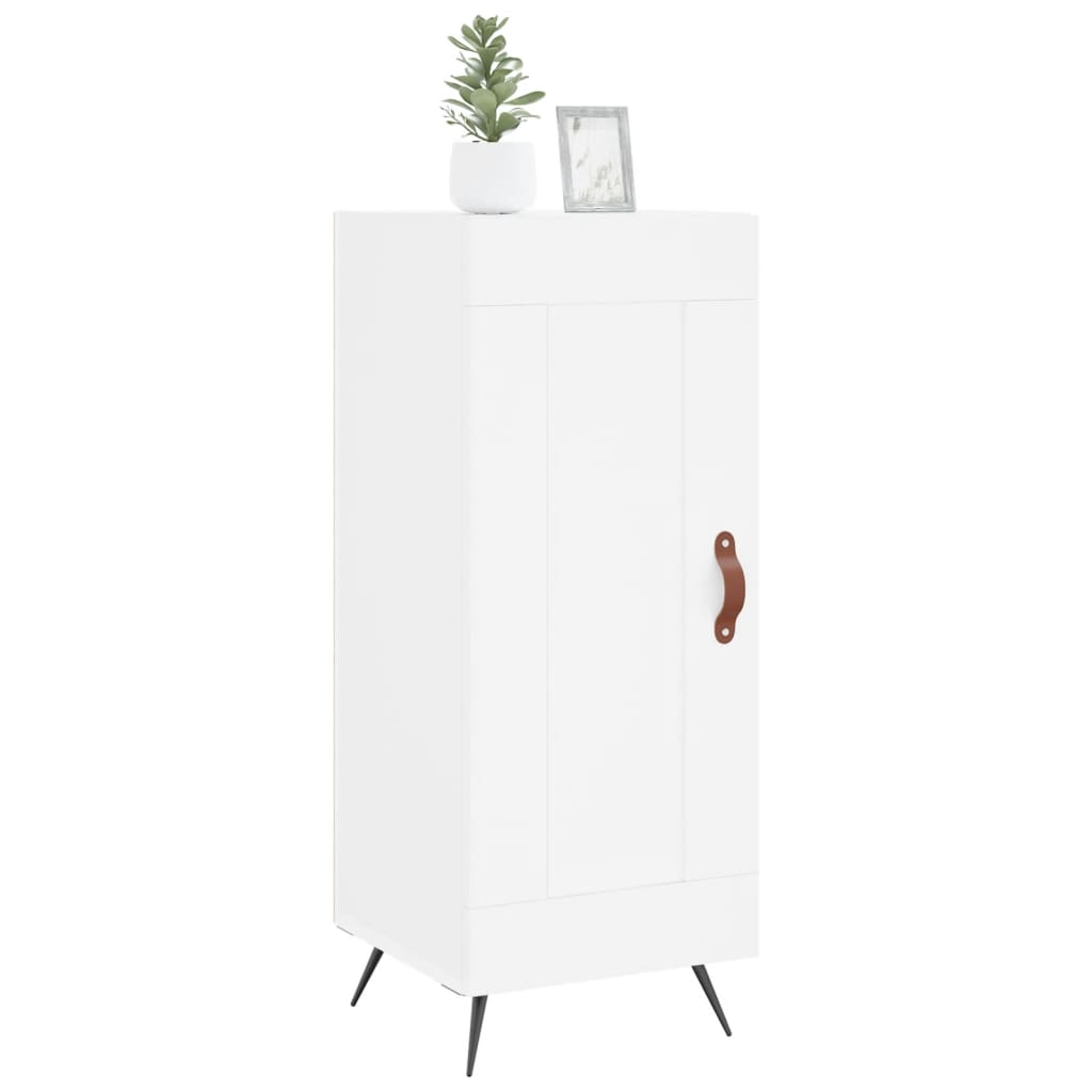 Buffet blanc 34,5x34x90 cm bois d'ingénierie - XIOS