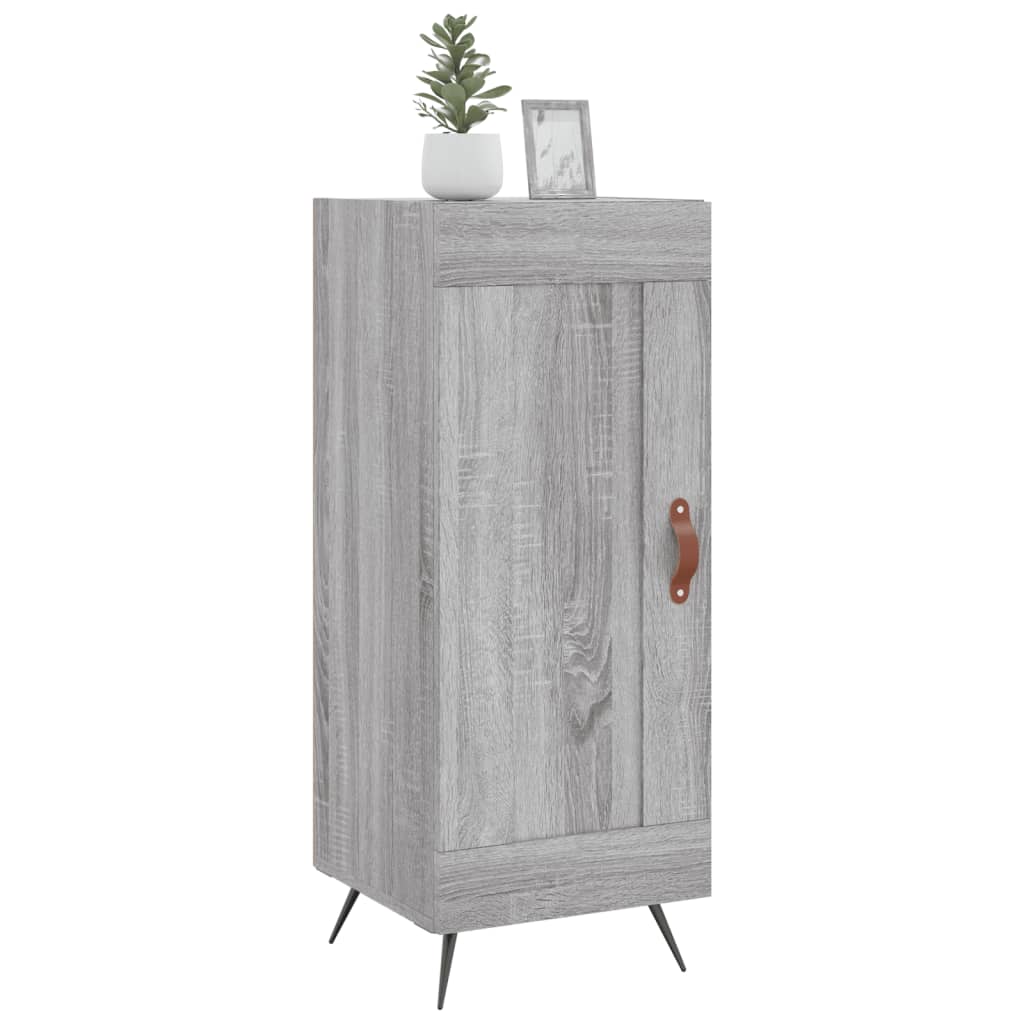 Buffet Sonoma gris 34,5x34x90 cm Bois d'ingénierie - XIOS