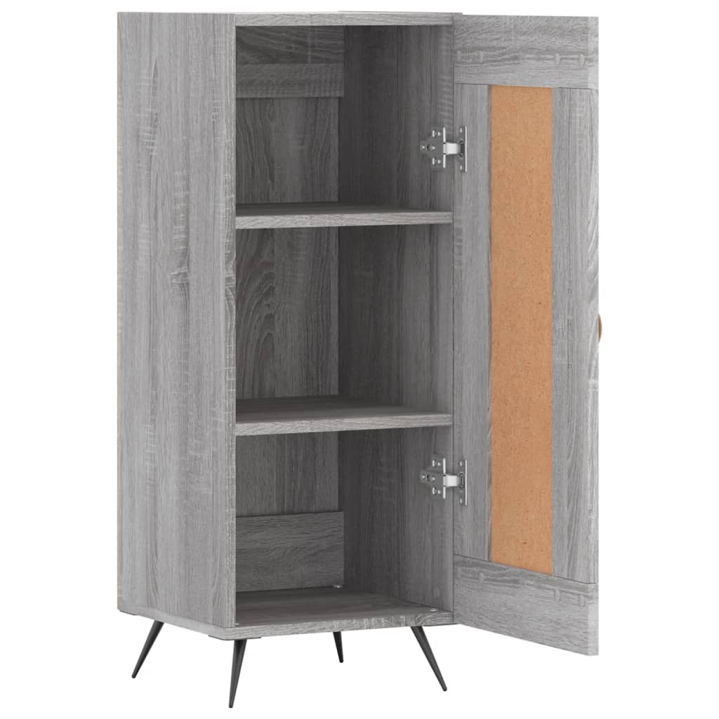 Buffet Sonoma gris 34,5x34x90 cm Bois d'ingénierie - XIOS