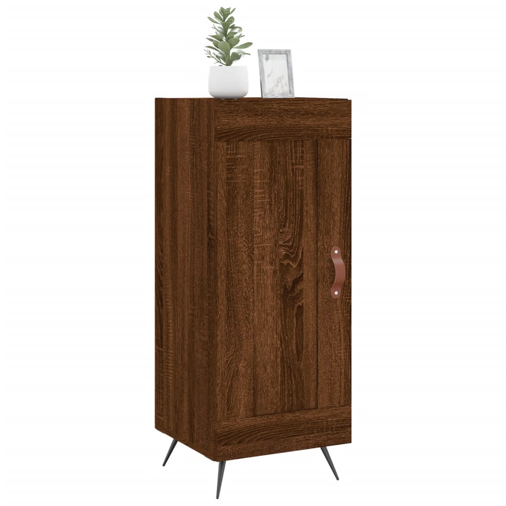 Buffet Chêne marron 34,5x34x90 cm Bois d'ingénierie - XIOS