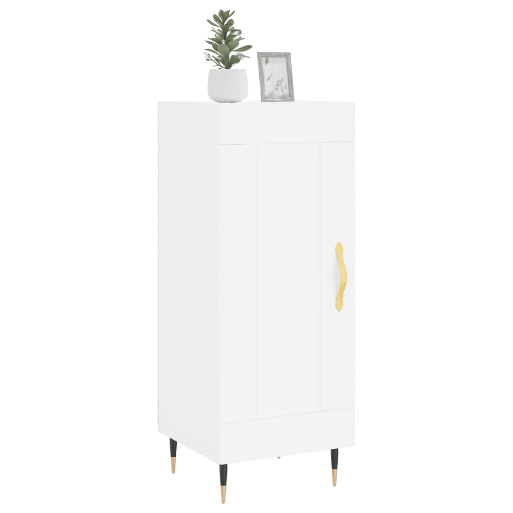 Buffet blanc 34,5x34x90 cm bois d'ingénierie - XIOS