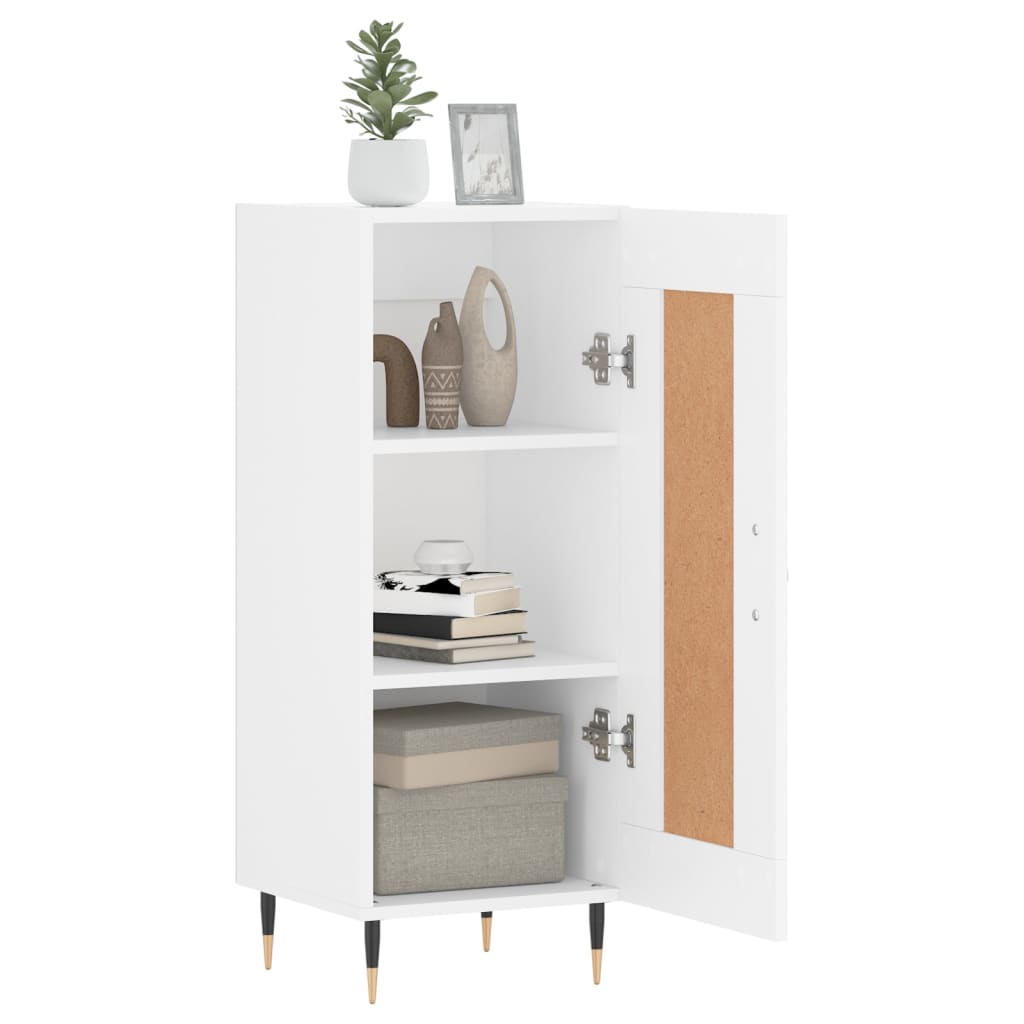 Buffet blanc 34,5x34x90 cm bois d'ingénierie - XIOS