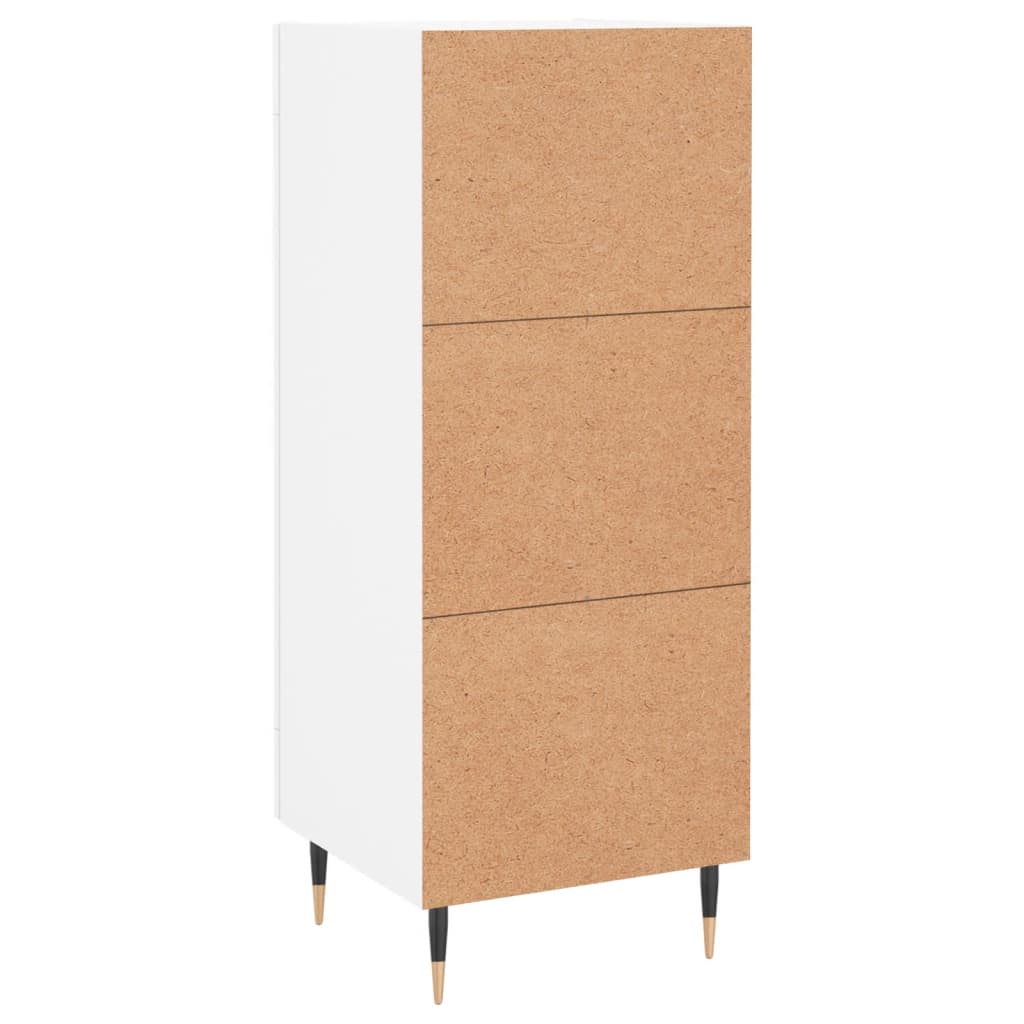 Buffet blanc 34,5x34x90 cm bois d'ingénierie - XIOS
