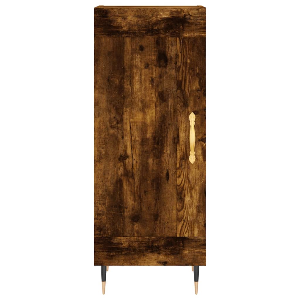 Buffet Chêne fumé 34,5x34x90 cm Bois d'ingénierie - XIOS