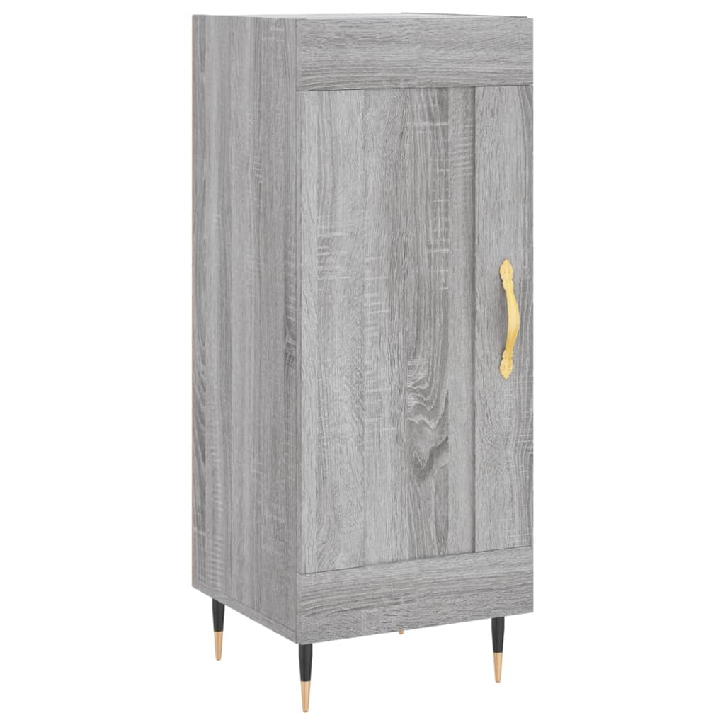 Buffet Sonoma gris 34,5x34x90 cm Bois d'ingénierie - XIOS