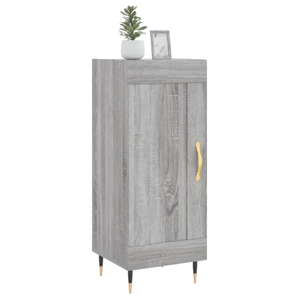 Buffet Sonoma gris 34,5x34x90 cm Bois d'ingénierie - XIOS