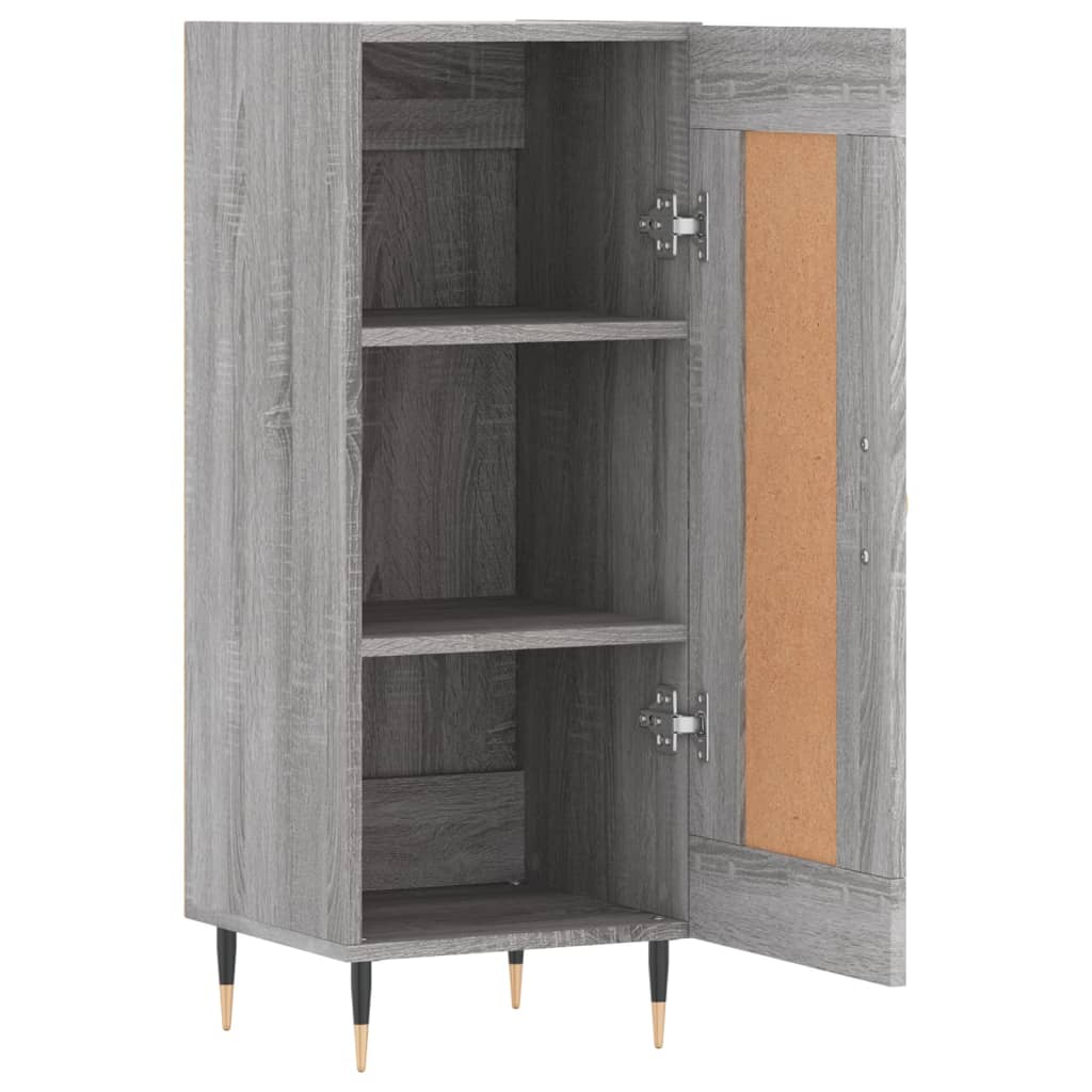 Buffet Sonoma gris 34,5x34x90 cm Bois d'ingénierie - XIOS