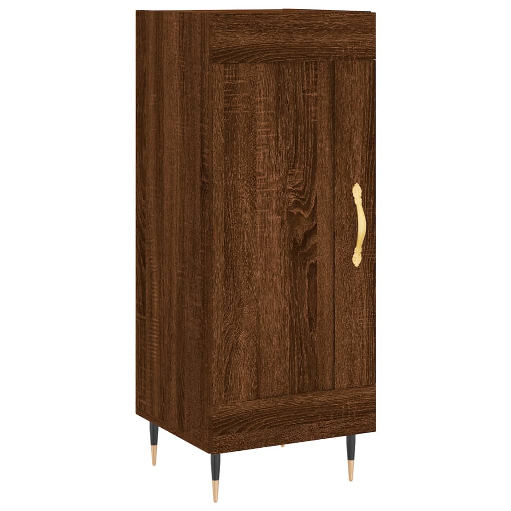 Buffet Chêne marron 34,5x34x90 cm Bois d'ingénierie - XIOS