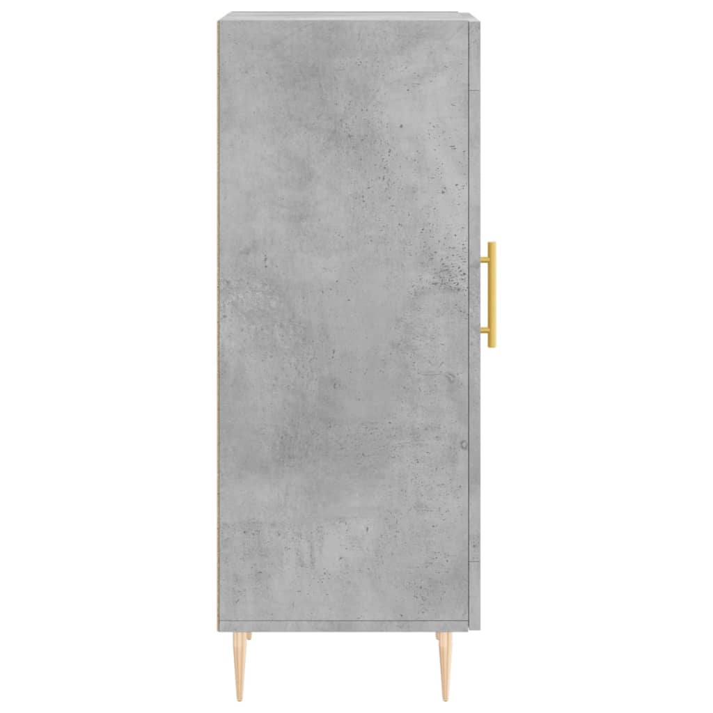 Buffet Gris béton 34,5x34x90 cm Bois d'ingénierie - XIOS
