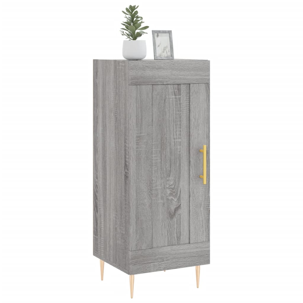 Buffet Sonoma gris 34,5x34x90 cm Bois d'ingénierie - XIOS