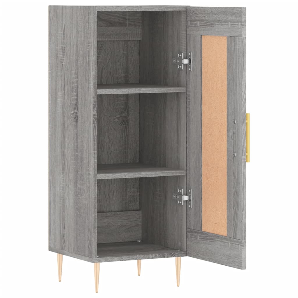 Buffet Sonoma gris 34,5x34x90 cm Bois d'ingénierie - XIOS