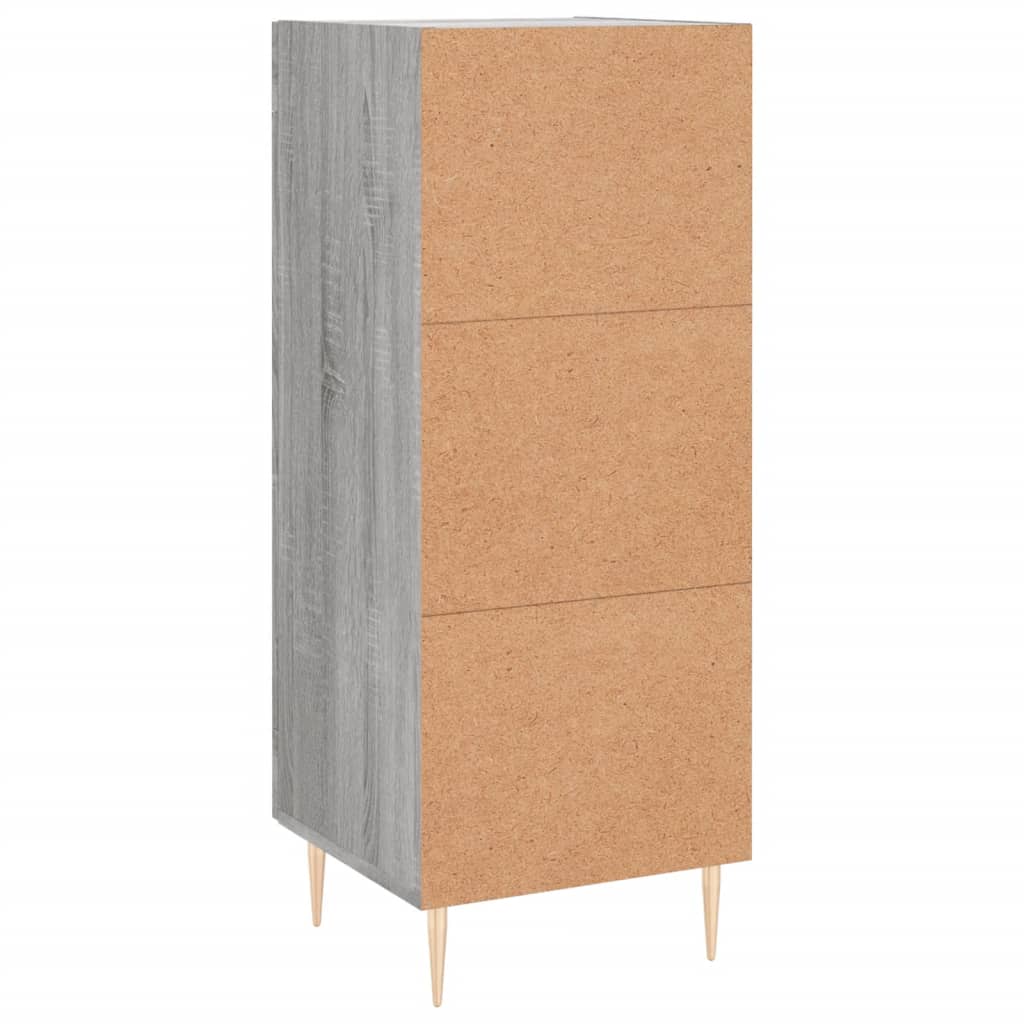 Buffet Sonoma gris 34,5x34x90 cm Bois d'ingénierie - XIOS
