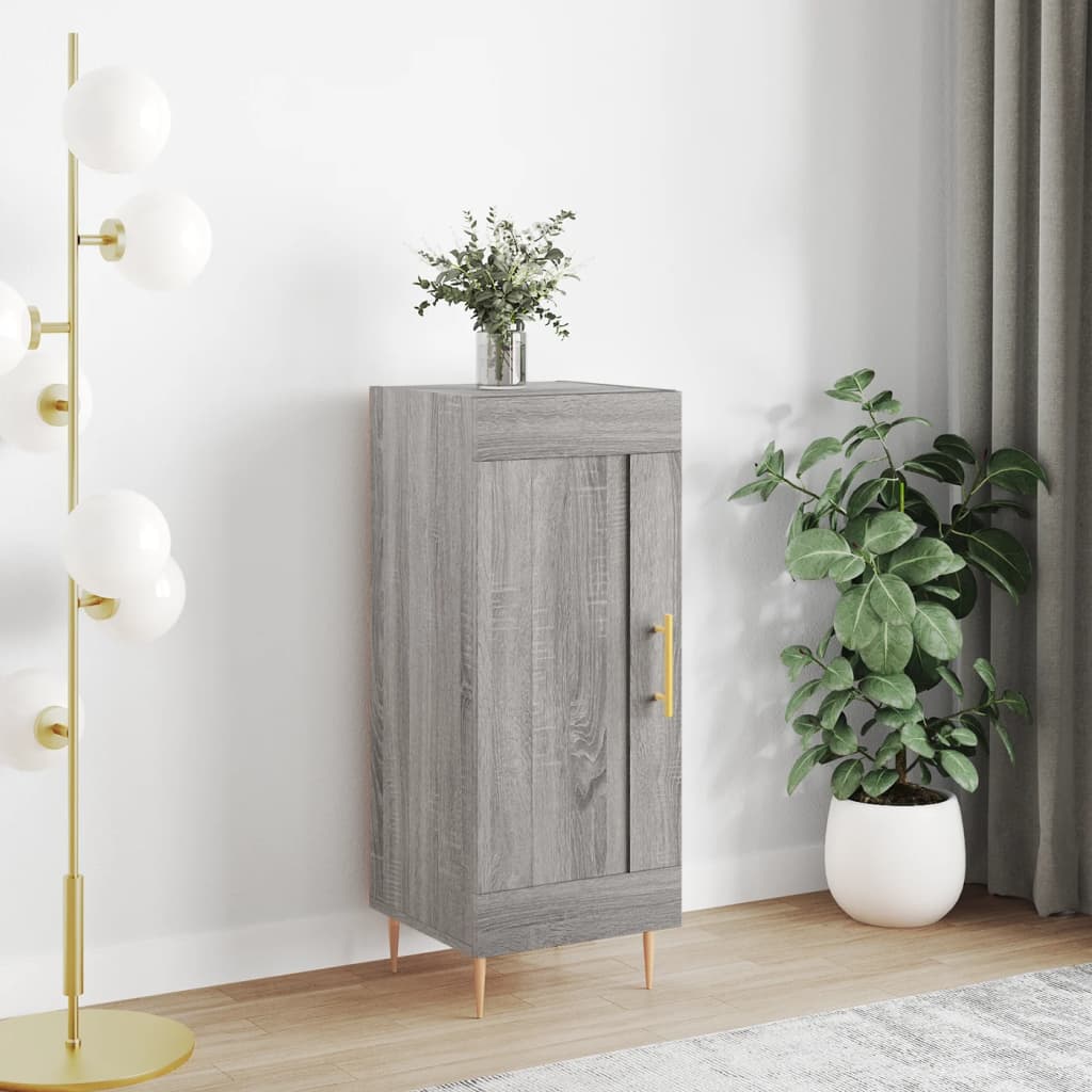 Buffet Sonoma gris 34,5x34x90 cm Bois d'ingénierie - XIOS