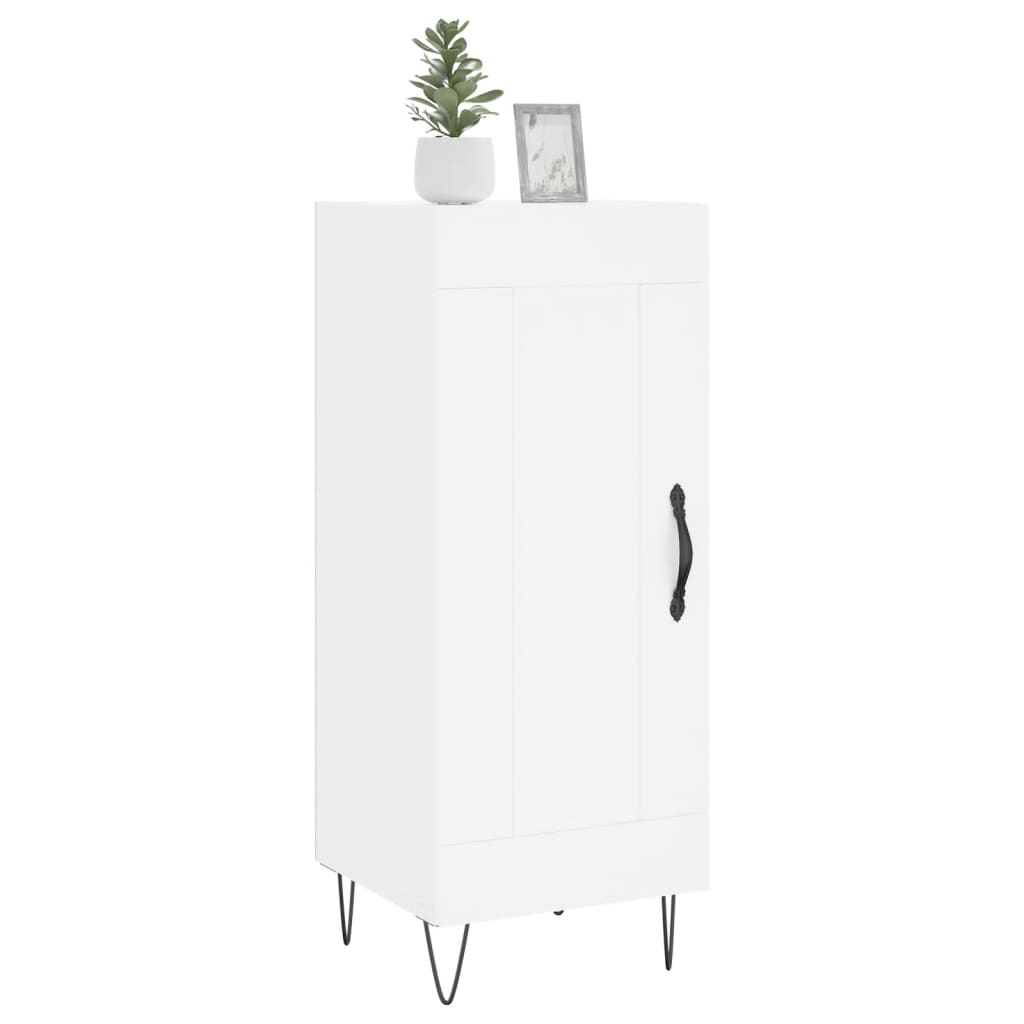 Buffet blanc 34,5x34x90 cm bois d'ingénierie - XIOS