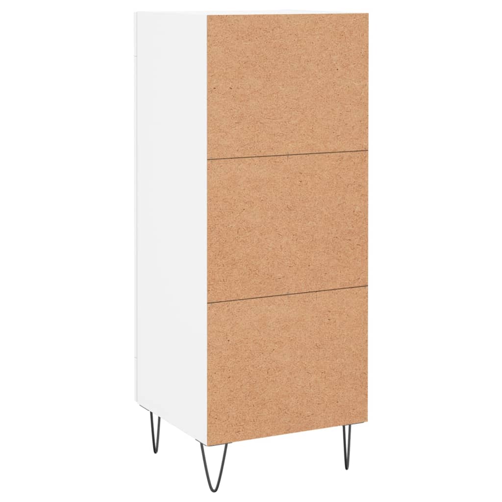 Buffet blanc 34,5x34x90 cm bois d'ingénierie - XIOS