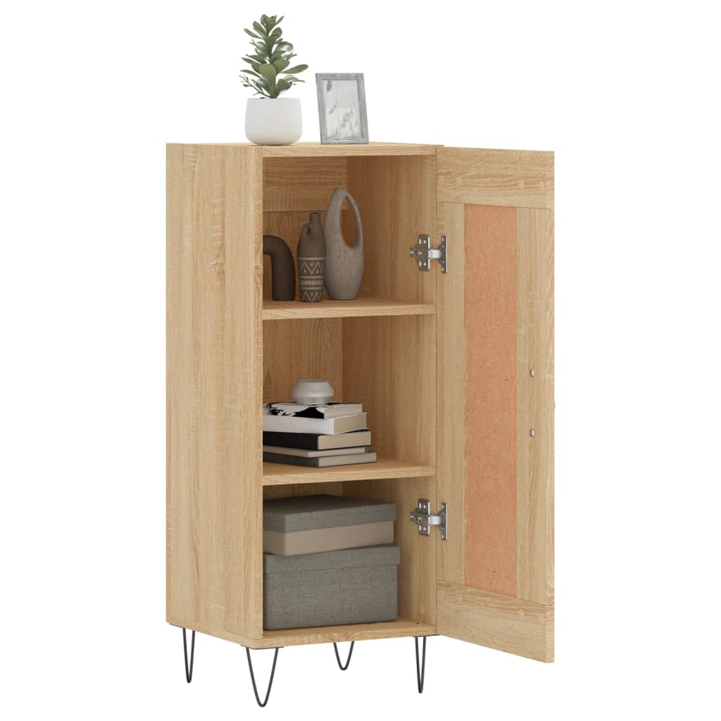 Buffet Chêne sonoma 34,5x34x90 cm Bois d'ingénierie - XIOS